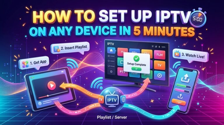Comment installer l'IPTV sur n'importe quel appareil en 5 minutes