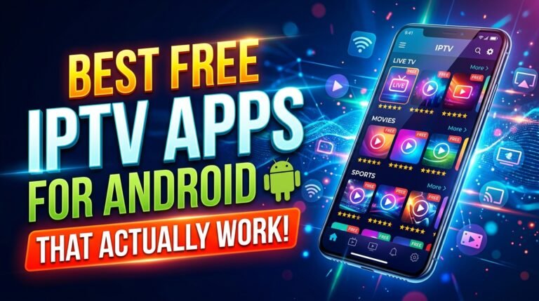 Meilleures applications IPTV gratuites pour Android sur un téléphone