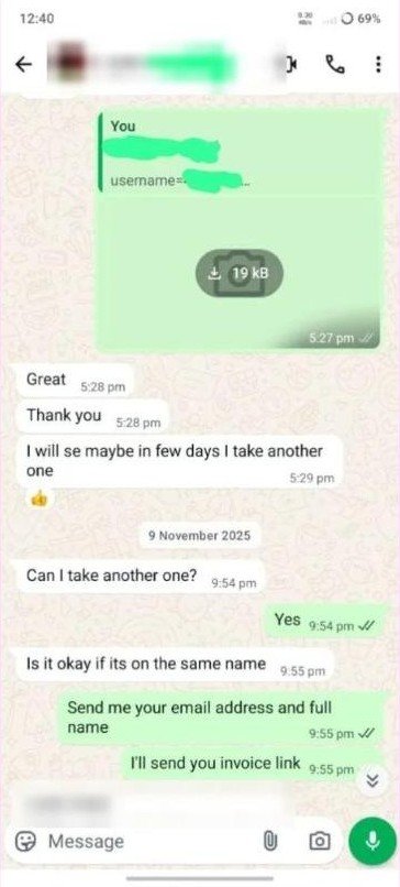 Capture WhatsApp réelle : un client satisfait demande un deuxième abonnement IPTV