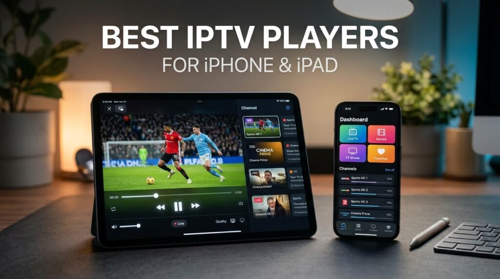 Meilleures applications IPTV pour iPhone et iPad